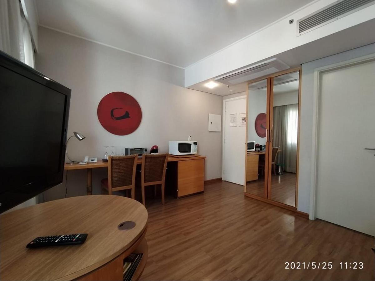 Flat Moema Rouxinol Aparthotel Sao Paulo Exterior photo